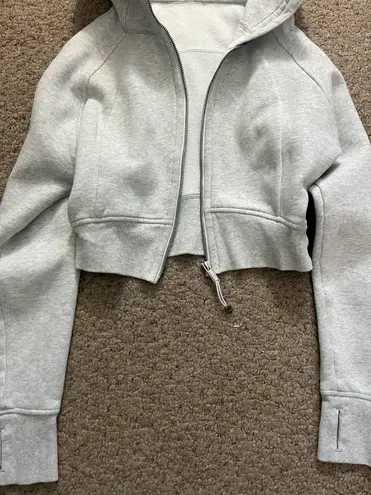 Lululemon Scuba Full Zip Cropped Hoodie