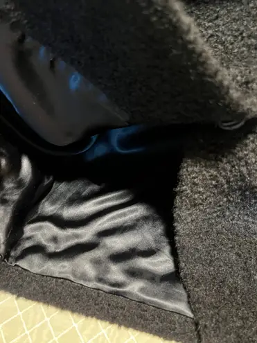 George Simonton Couture Fine Wool & Alpaca Coat Black Size 2 Women