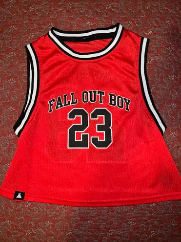 Fall Out Boy Jersey Red