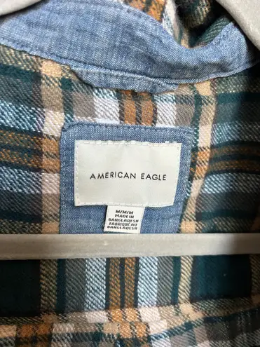 American Eagle AE Cropped Flannel