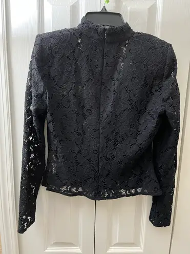 ZARA Black Lace Shirt