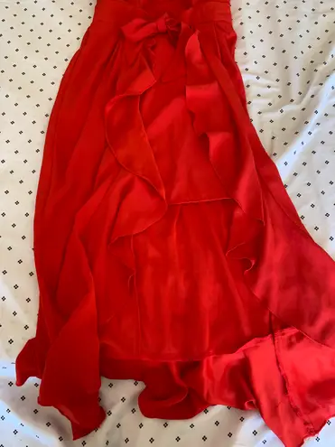 NWT Red Maxi Dress Size 2