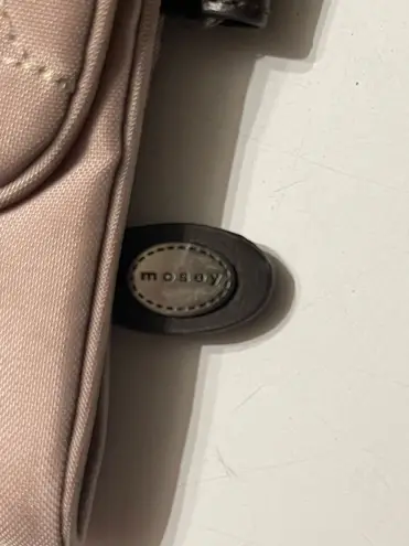 Mosey Life By Baggallini Caster Quilted Crossbody Bag Nylon Organizer Purse Brown