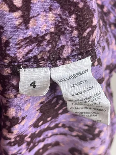 Ulla Johnson Amai Top in Lavender Size 4 - Image 5