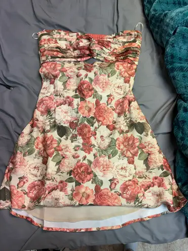 Cotton Candy LA Floral Dress