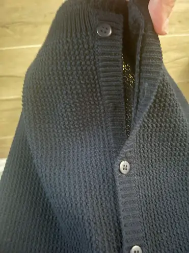 Jones Wear Sport Dark Blue Size Large Short Sleeve Sweater