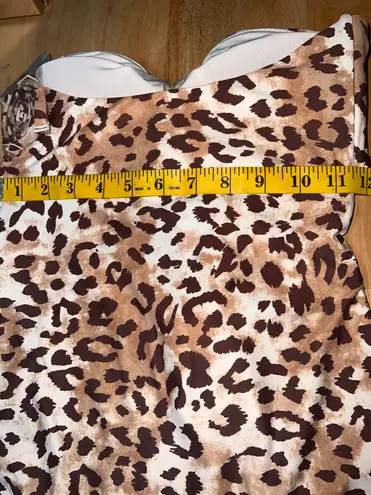 Aerie One Piece Full Coverage Swimsuit Animal Print Medium BNWTS $59.96