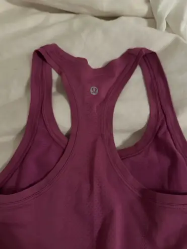 Lululemon Purple Racer Back Tank