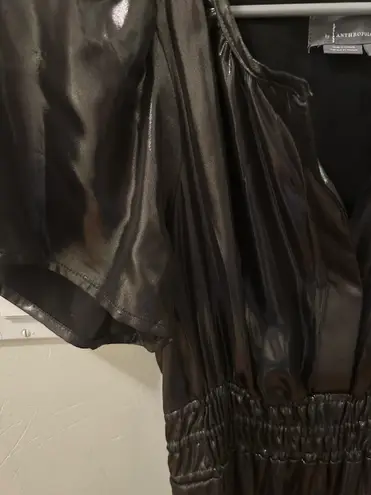 Anthropologie Somerset Maxi Dress Metallic Edition