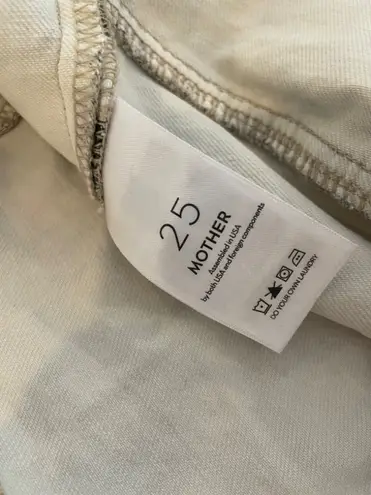 MOTHER Denim MOTHER MINX FRAYED DENIM MINI SKIRT SIZE 25!