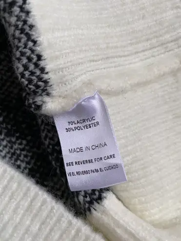 Cheetah Print Sweater Black Size M thumbnail 4