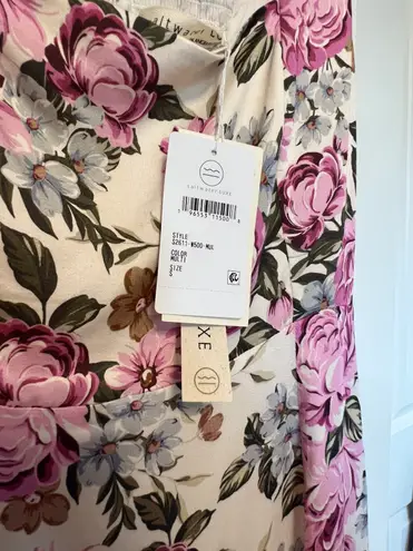 Saltwater Luxe NWT Floral Jestyn Midi Dress (Size S)