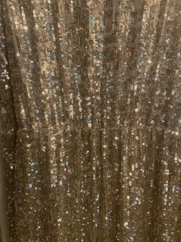 EXPRESS Sequin Scoop Jumpsuit - Image 5