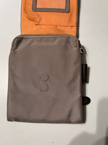 Mosey Life By Baggallini Caster Quilted Crossbody Bag Nylon Organizer Purse Brown