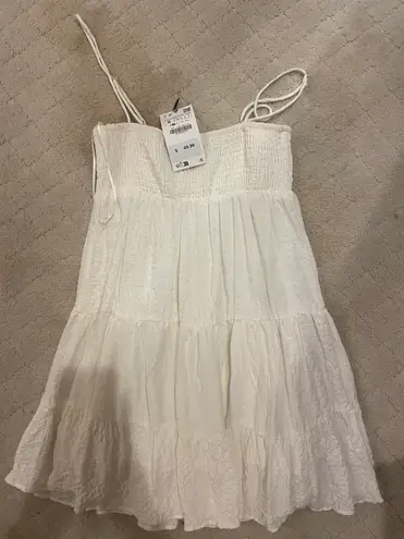 ZARA White  Mini dress