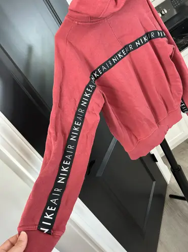 Nike Cropped Hoodie Pink