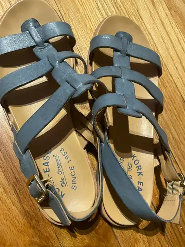 Kork-Ease NWOT Yoga Molo strap adjustable buckle cushion footbed Leather rubber outsole 8 Cage