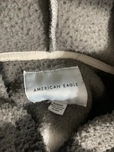 American Eagle Checkered Hoodie