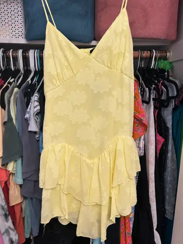 Mini Dress Yellow