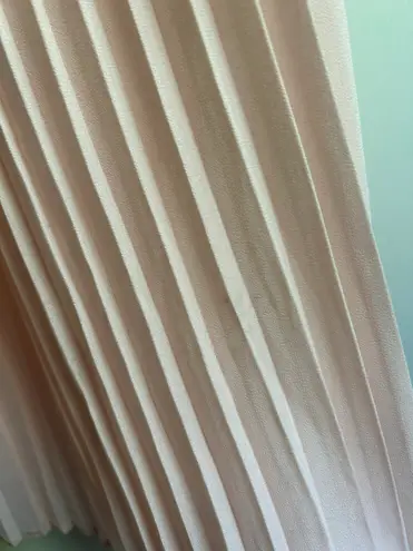 Blaque Label Lulus Strapless Pleated Maxi Sun Dress