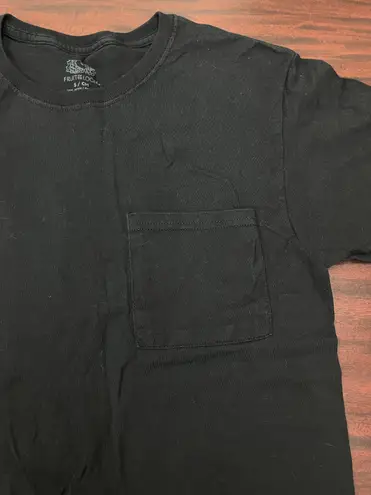 Fruit of the Loom Michael Myers This Is My Happy Face Black Short Sleeve Pocket Tee Size Small