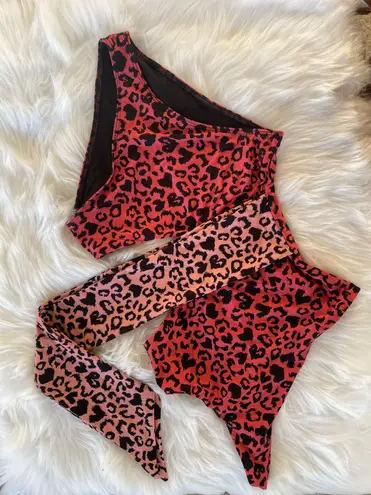 Beach Riot One Piece Leopard Swim