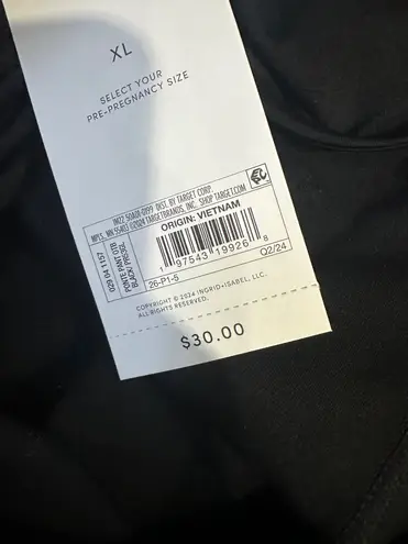 Isabel Maternity Under Belly Skinny Maternity Pants - by Ingrid & Isabel™ Black