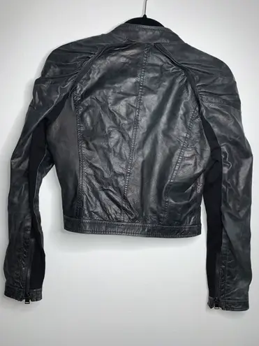 BCBGMAXAZRIA Vintage BCBGMACAXRIA Leather Jacket