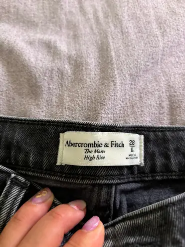 Abercrombie & Fitch Black Wash Jeans