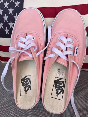 Vans  Authentic Mule Sneakers - Pink - Size 6 - Image 4