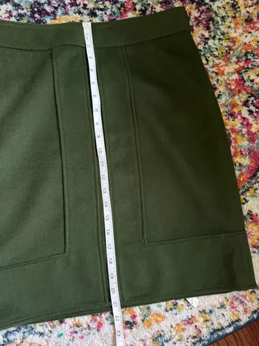 ANINE BING Green Mini Skirt