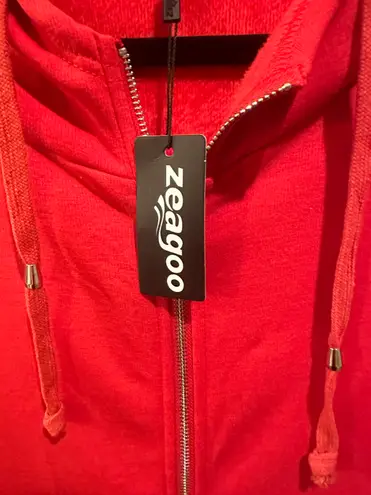 Zeagoo Oversized Hoodie Jacket Dress