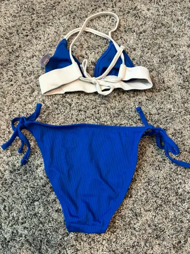 Target Blue/White Bikini Set-