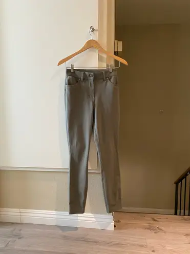 Lululemon  City Sleek Slim-Fit 5 Pocket High-Rise Pants, Sage Grey, Size 25