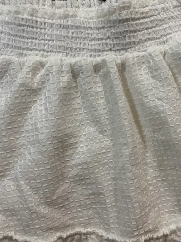 NWT Peixoto white Quinn Crop Top (sz S) & Aurora Mini Skirt (sz M) set