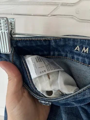 American Eagle Ripped High Waisted Mom Jeans