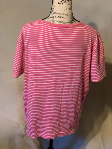 kim rogers () Striped Tee: Size XL