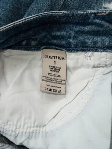 Just USA Distressed Skinny Jeans Size 1