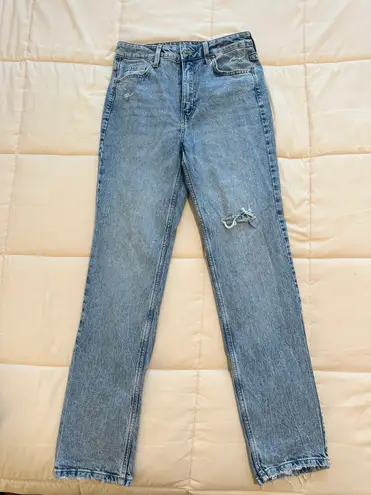 H&M Straight High Waist Jeans