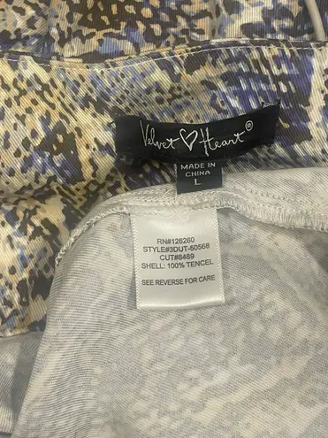 Velvet Heart snakeskin dress from the Francesca collection size l