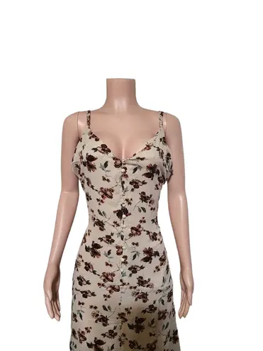 Zenobia plus size women's V-neck sleeveless floral summer maxi dress 1X, 2X,3X