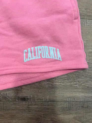 Hollister pink  sweat shorts