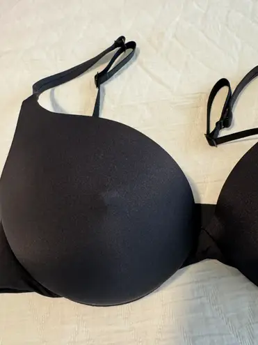 SKIMS NWT Ultimate Bra Nipple Push-up Bra Onyx Black 32C
