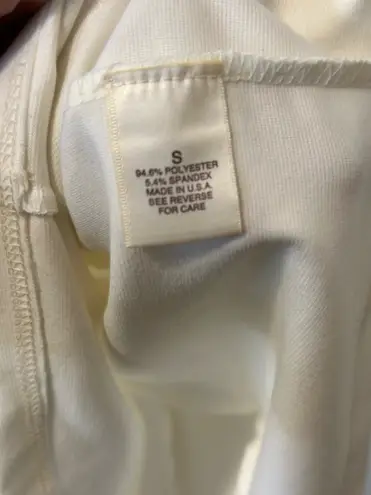 Arden B NWT White sleeveless pull-over mini dress.