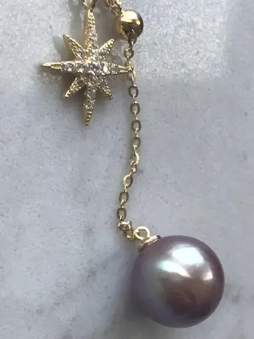 Boutique Custom Made 11mm Genuine Pearl Necklace