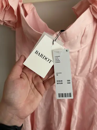 Bardot Sigma Mini Dress In Soft Pink