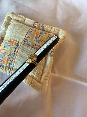 Hallmark Vintage Opal Pinky Ring Size 4.5 Gold Tone Marker Multiple Gemstones