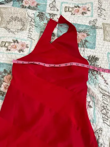 NBD Steph Halter Red Mini Dress