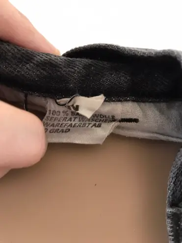 Vintage 80s 90s Black High Waist Relaxed Fit Tapered Mom Jeans Size 28