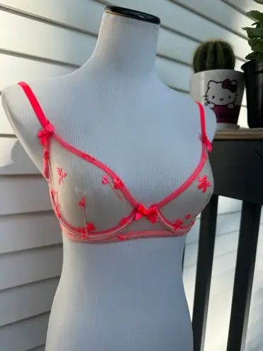 Savage X Fenty Cherry Bra 34C